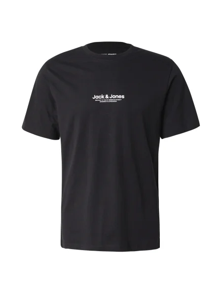 JACK & JONES Tricou JWHVESTERBRO negru alb