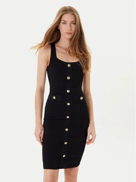 Marciano Guess Φόρεμα υφασμάτινο μαύρο