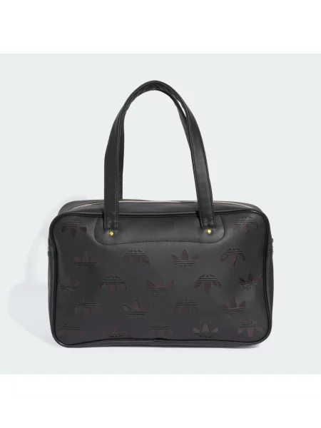 Taška adidas Holdall Monogram Bag Black Universal černá