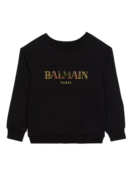 Bluza dziecięca Balmain czarna