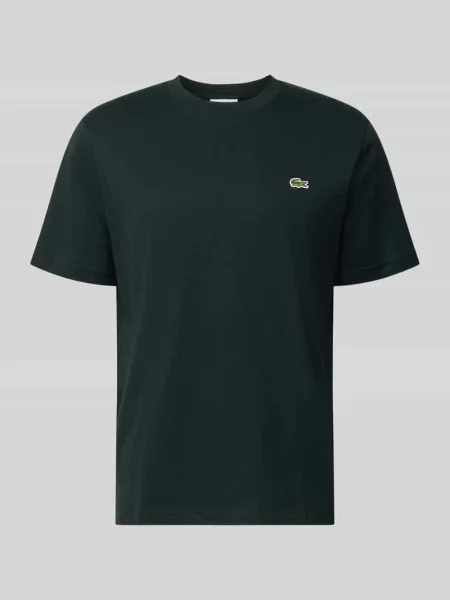 T-shirt o kroju regular fit z czystej bawełny Lacoste