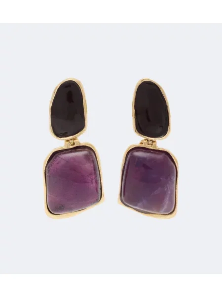 Cercei La Doublej violet