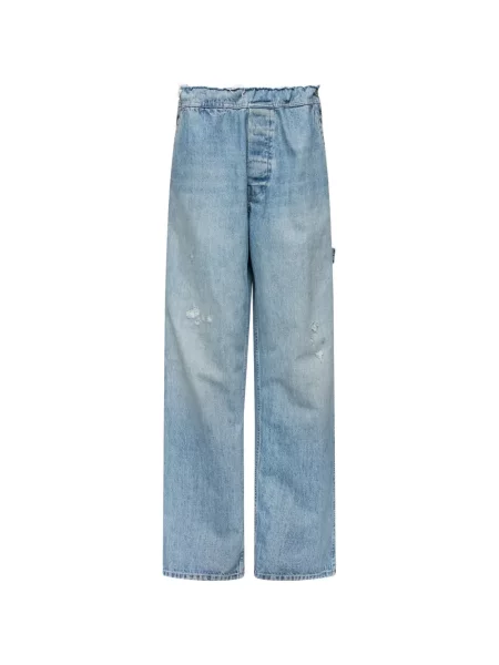 Blugi cu picior larg Mm6 Maison Margiela albastru