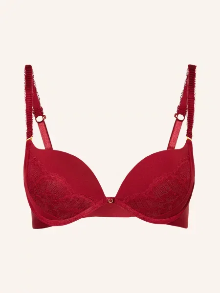 Triumph Vyztužená Podprsenka Love In Lace tmavě červená