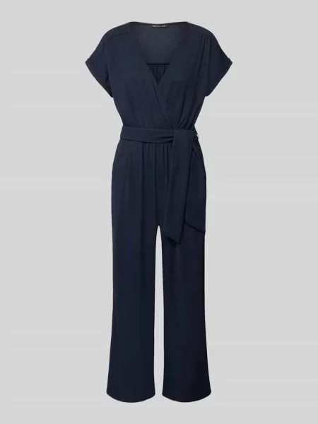Kombinezon w stylu kopertowym o kroju regular fit LT JUNI' Betty Barclay granatowy