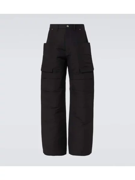 Cargo kalhoty Rick Owens černé