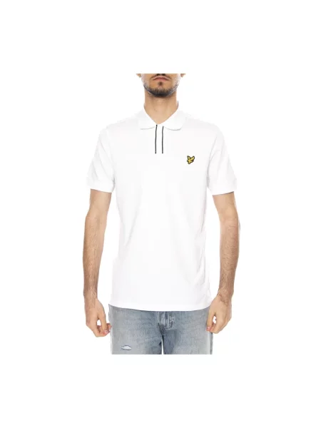 Koszulka polo Lyle & Scott biała