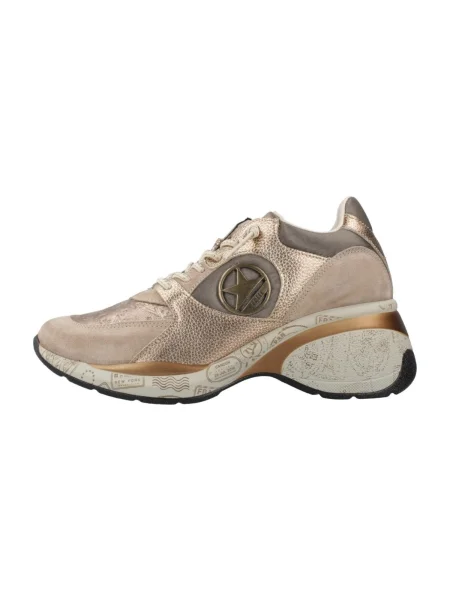 Pantofi Cetti auriu