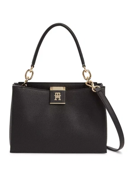 Tommy Hilfiger crossbody kabelka dámska z imitácie kože čierna