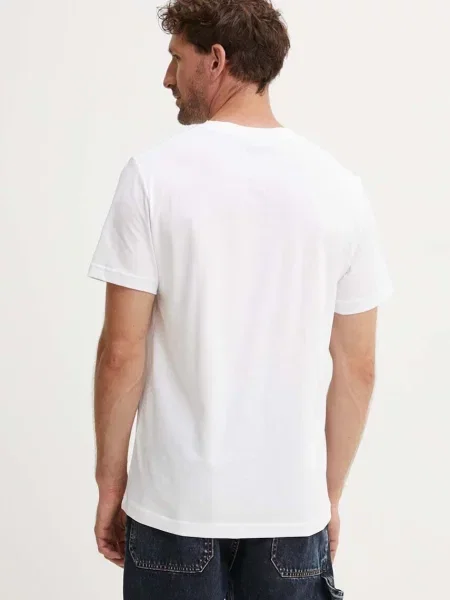 A.P.C. t-shirt t-shirt standard grand vpc GOTS biała