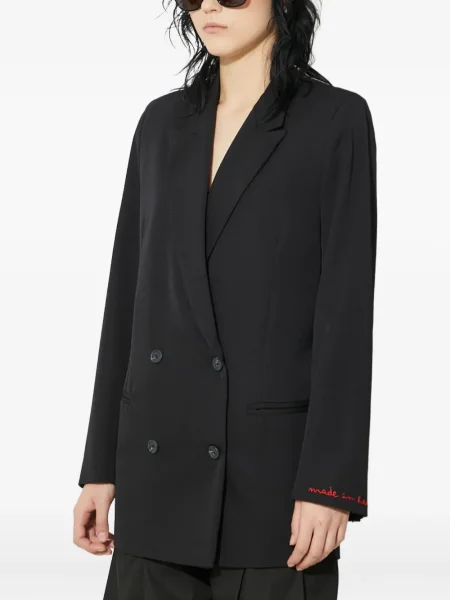 Sacou Fiorucci cu broderie negru