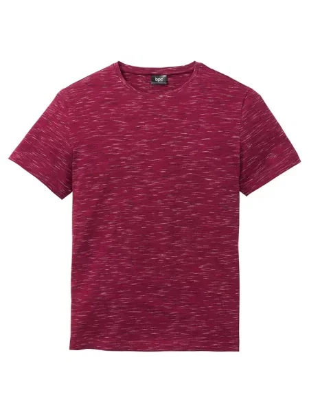 T-shirt regular fit czerwona