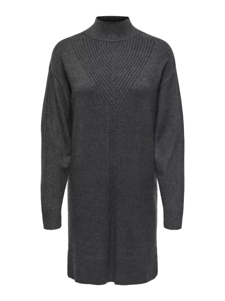 ONLY Rochie tricotat închis gri
