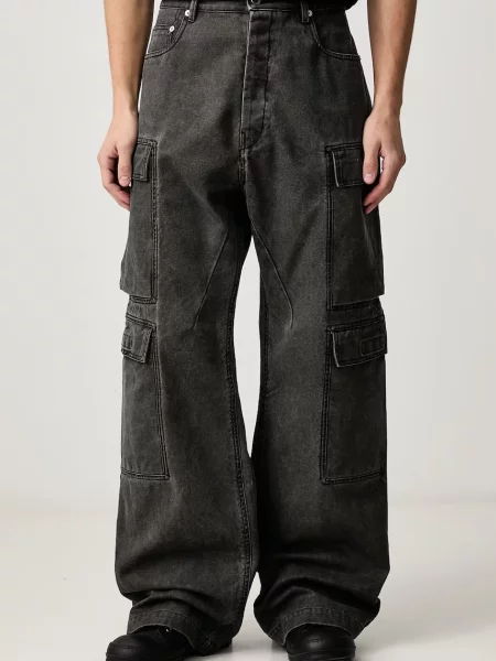 Rick Owens DRKSHDW Double Cargo blugi relaxed fit pentru bărbați