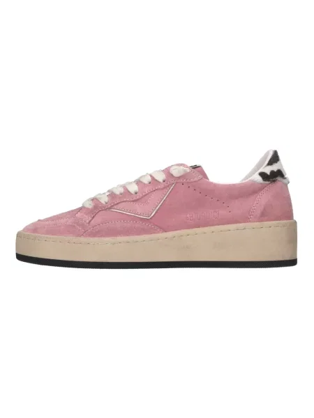 Sneakersy 4b12 zamszowe różowe