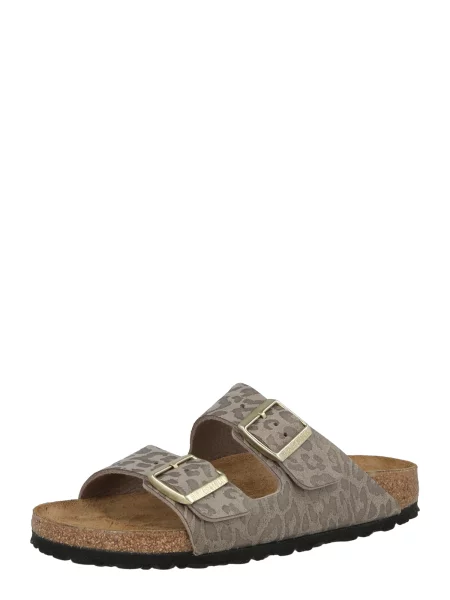 BIRKENSTOCK Saboți Arizona gri taupe / gri piatră bej