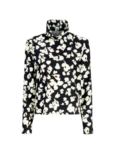 Bluză Proenza Schouler White Label cu model floral cu imagine alb