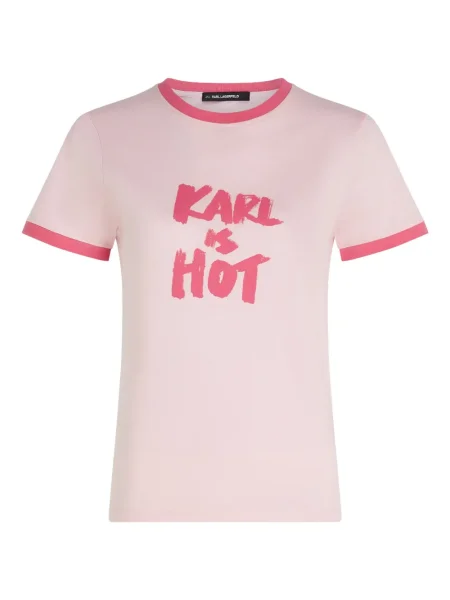 Tricou Karl Lagerfeld roz