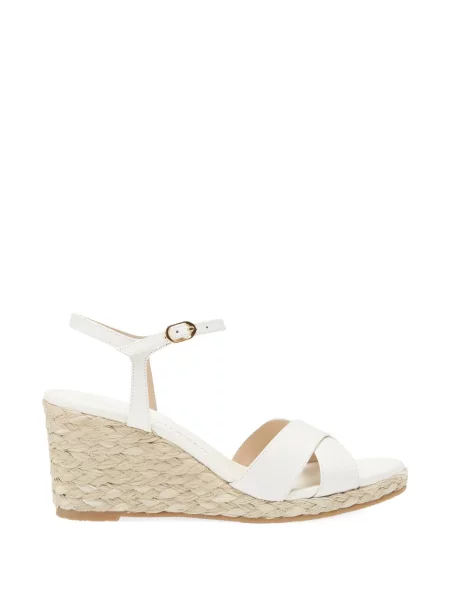 Sandale Stuart Weitzman alb