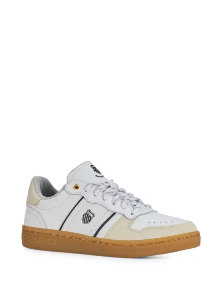 Sneakerși K-swiss din piele alb