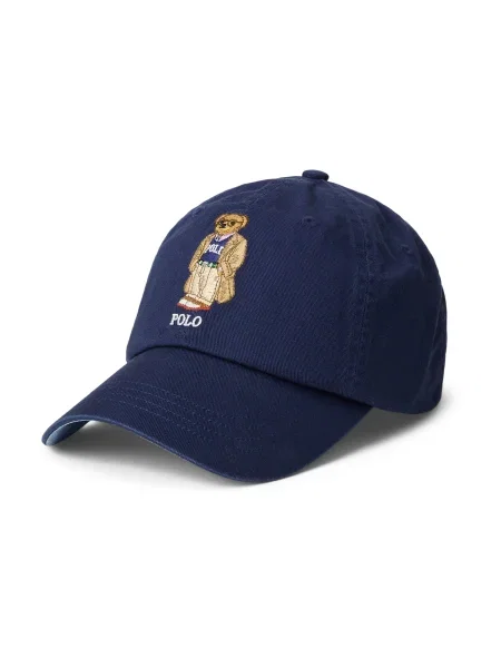 Kapa sa šiltom Polo Ralph Lauren Cls Sprt tamno s aplikacijom plava