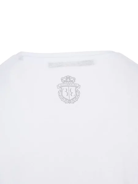 Tricou Billionaire cu imagine alb