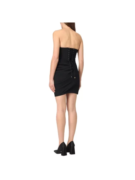 Sukienka mini Elisabetta Franchi biznesowa czarna