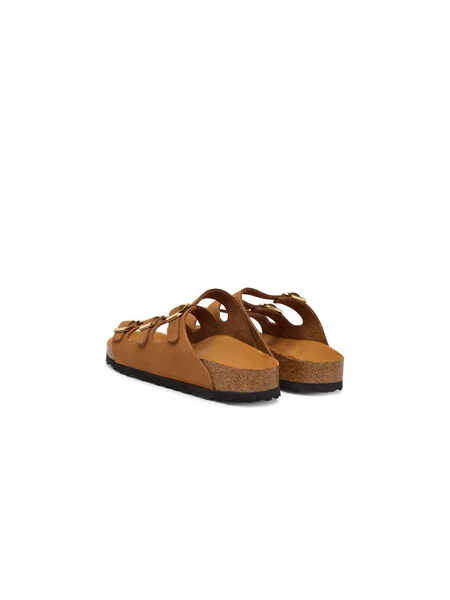 Birkenstock Natikači Florida Fresh Tonal Footbed rjava