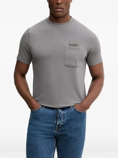 Tricou Karl Lagerfeld gri