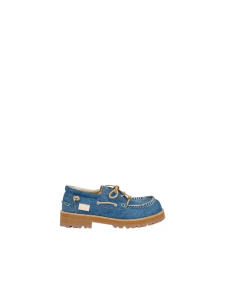 Półbuty Moschino niebieskie