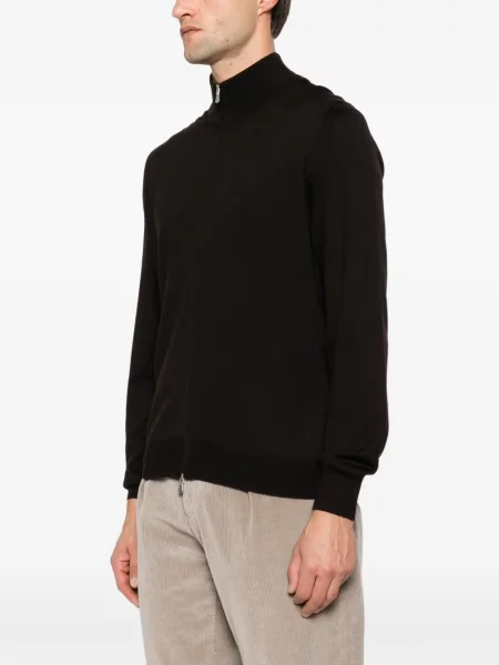 Cardigan Tagliatore maro