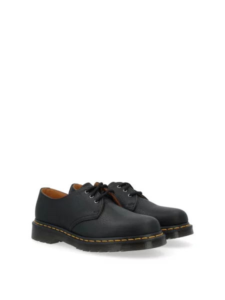 Półbuty Dr. Martens klasyczne z twillu czarne