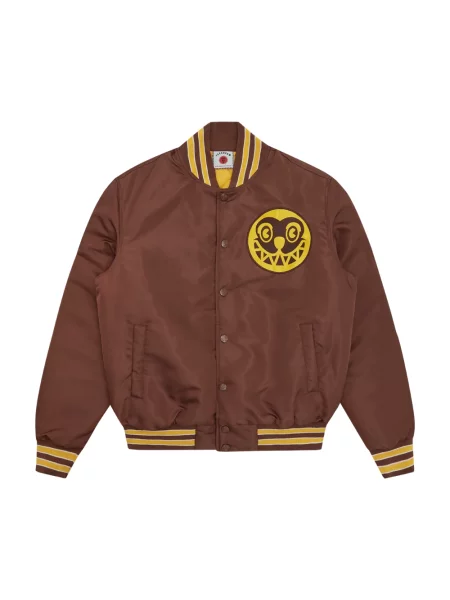 ICECREAM kurtka bomber Satin Bomber Jacket przejściowa brązowy