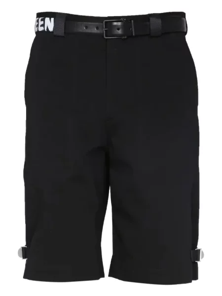 Pantaloni scurți Alexander Mcqueen negru