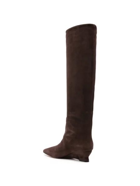 Botine Le Monde Beryl din piele de căprioară maro