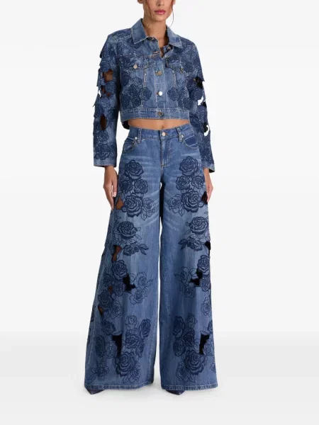 Geacă de blugi Alice + Olivia albastru
