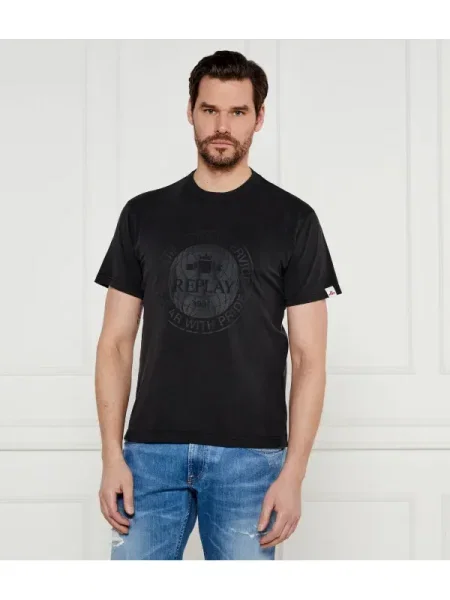 Replay Tricou gri