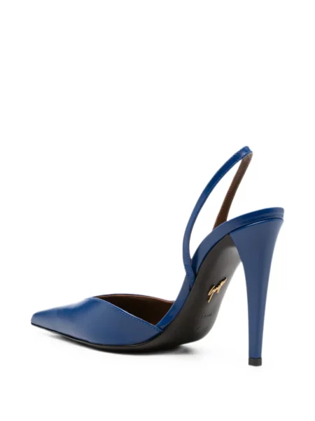 Pantofi cu toc Giuseppe Zanotti slingback albastru