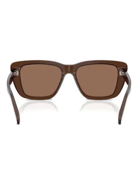 Ochelari de soare Emporio Armani maro