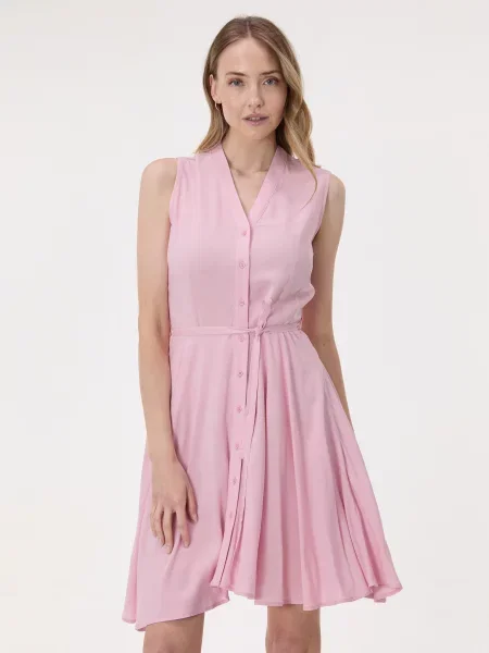 Rochie midi Orsay roz