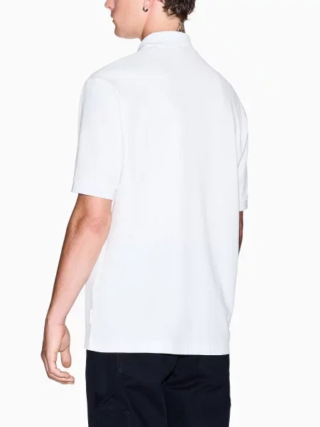 Поло Armani Exchange белое
