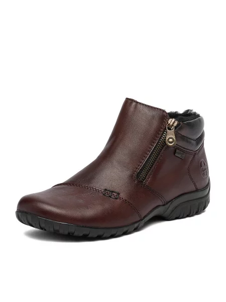 Botine Rieker închis maro