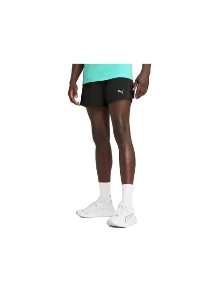 Scurt pantaloni Puma alergare negru