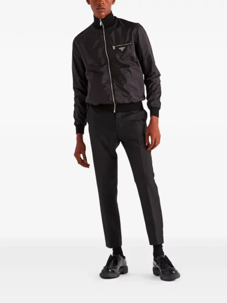 Geacă Prada tricotate negru