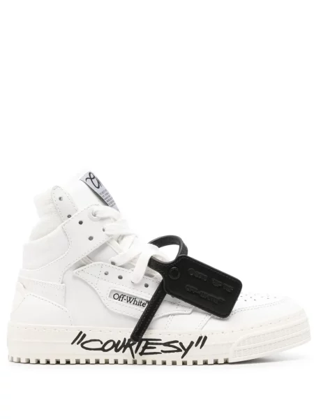 Sneakerși Off-white alb