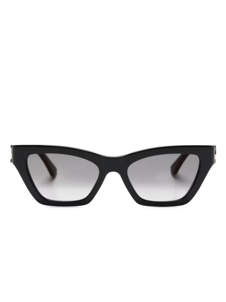 Ochelari de soare ochi de pisică Cartier Eyewear negru