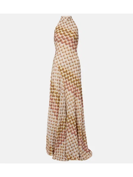Rochie Missoni cu gât halter