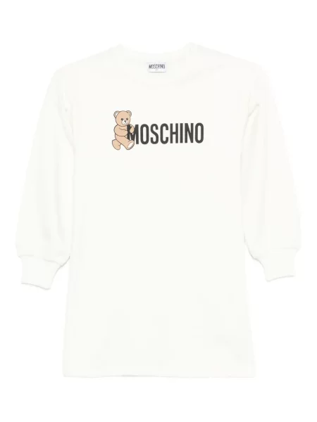 Top dziecięcy Moschino biały