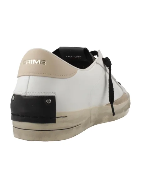 Pantofi Crime London DELUXE alb