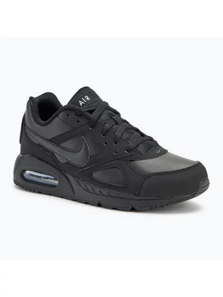 Férfi cipő Nike Air Max IVO Leather black Air Max IVO Leather fekete
